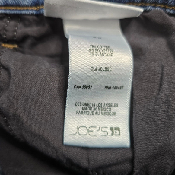 Joe's Jeans Women's 27 Blue Medium Wash The Icon Mid Rise Skinny Ankle - Picture 4 of 16